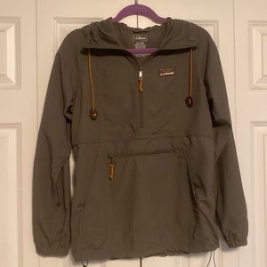 LL Bean Water Resistant Anorak Jacket